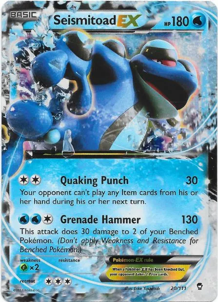 Seismitoad EX